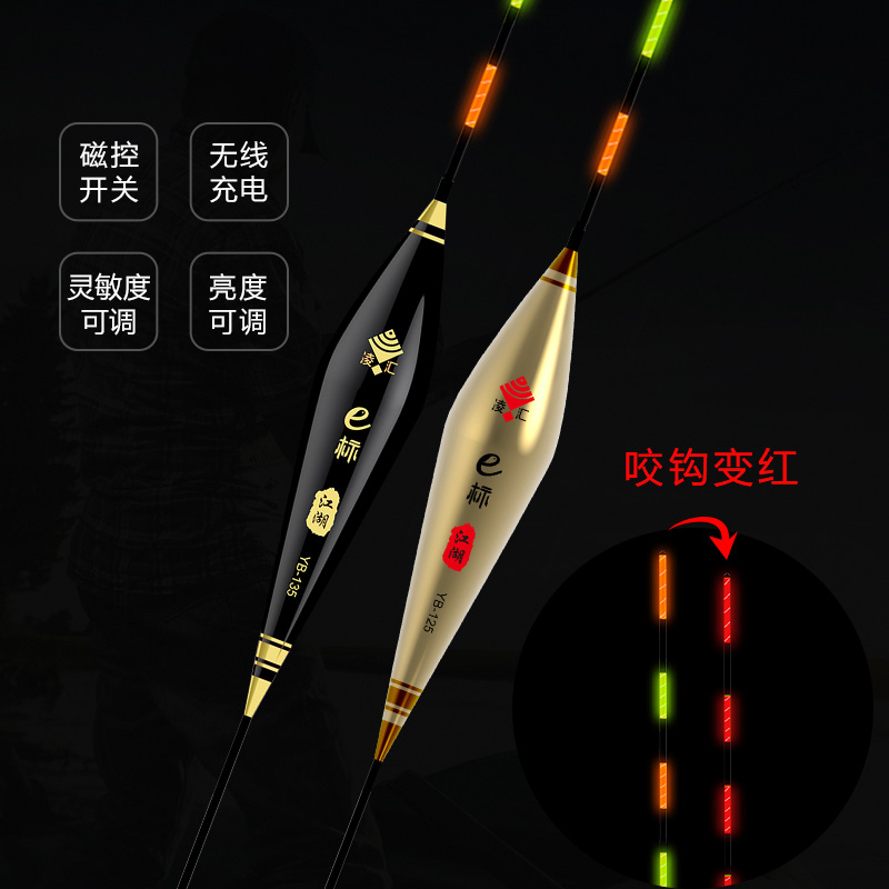 咬钩变色浮漂 